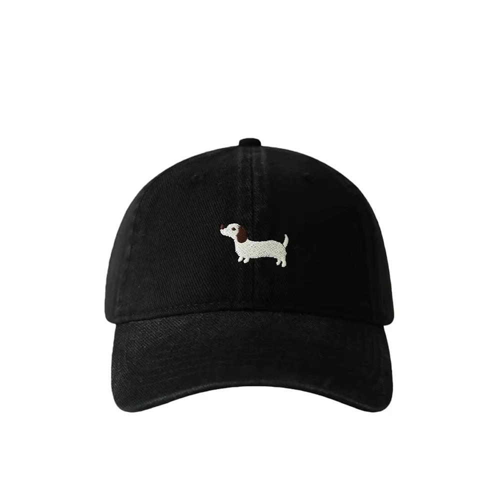 Baseball Caps Dachshund Embroidery Sun Protection Hat Unisex for Daily Outdoor Wear