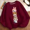 Children's Fashion Sweatshirts, Loose Long-sleeved Sweatshirts for Boys and Girls in Spring and Autumn