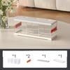 High Definition Transparent Fish Tank Stackable Fish Breeding Box Desktop Fish Tank  Office