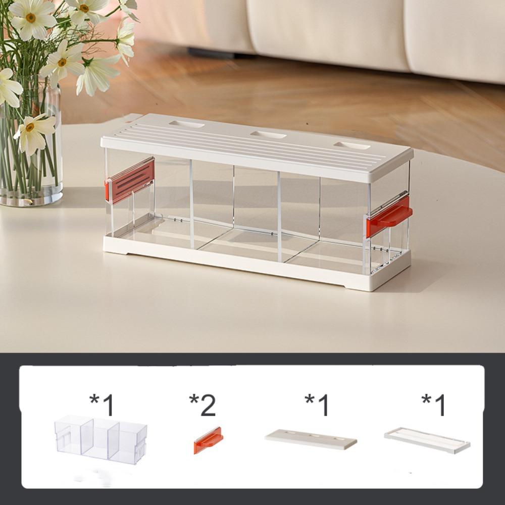 High Definition Transparent Fish Tank Shatterproof Fish Breeding Box Desktop Fish Tank  Office