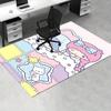 Office Rug Little Twin Stars, Sanrio Characters Anti-Slip Rug, Machine Washable for Living Room, Bedroom, Office, Multiple Sizes, Bedroom Mat, Decorat