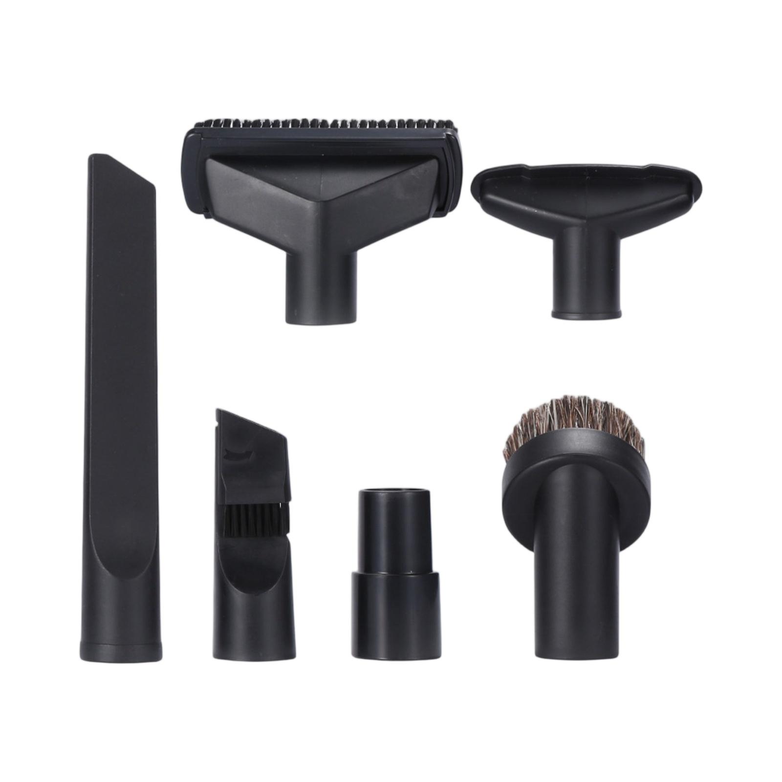 

6-piece Vacuum Cleaner Brush Horsehair Brush Sofa Brush Long Flat Brush One Size чёрный