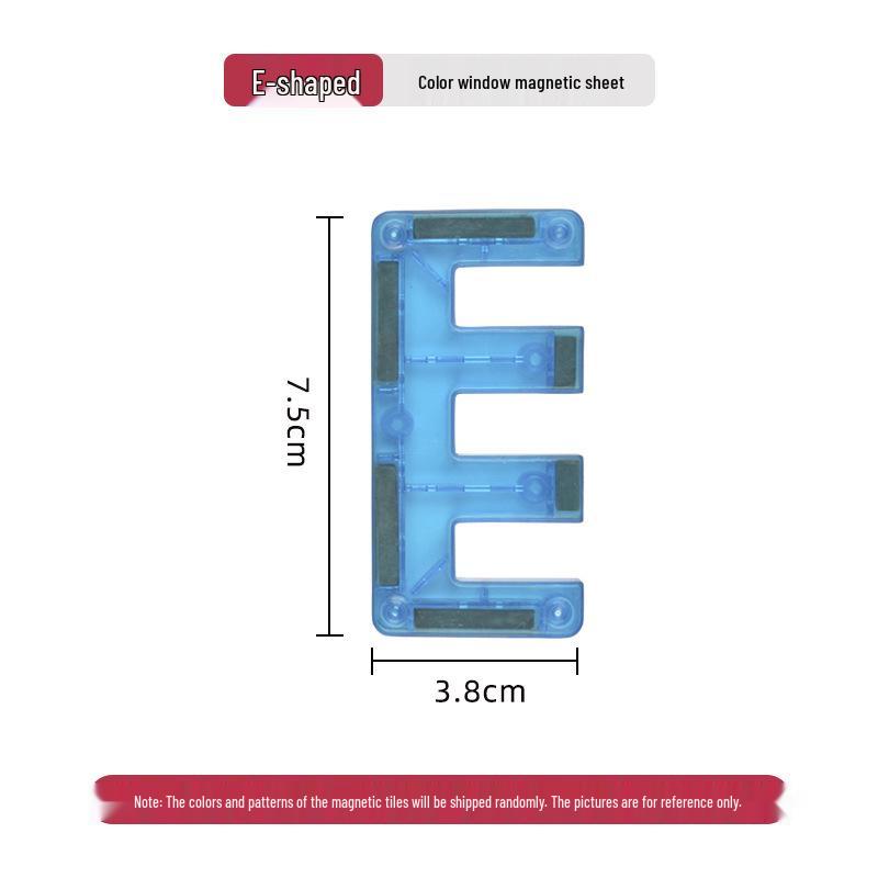 7.5cm Stained Glass Magnetic Building Blocks: Replacement Pieces for Children s Minecraft Magnetic Cubes