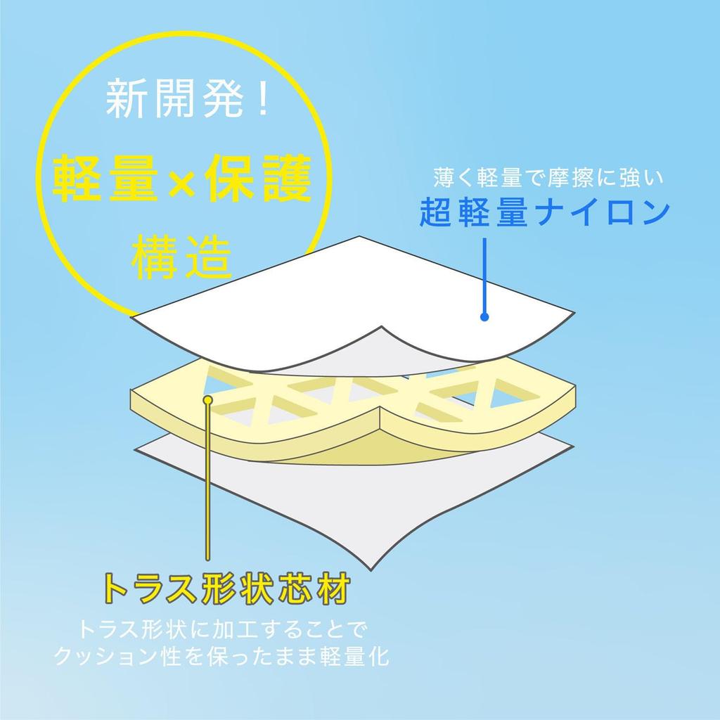 Kutsuwa Truss Air 14-inch Lightweight Laptop Case, Navy, TA012NB