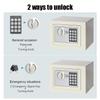 Anti-Theft Piggy Bank Password Lock Compact Combination Lock Security Box Household with Coin Slot Small Digital Safe Box