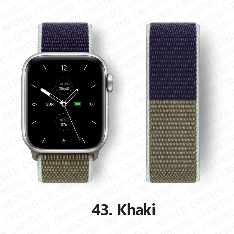 Pasek Nylonowy z Pętelką Do Pasków Apple Watch 44mm 40mm 49mm 41mm 45mm 46mm paski Bransoleta iWatch Seria 7 6 5 se 8 9 ultra 2 3 10 11