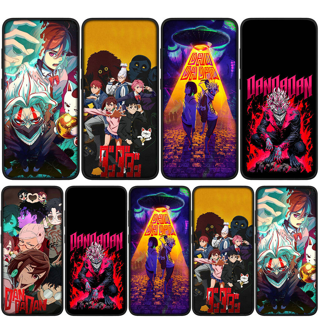 for iPhone 17 16 15 Xiaomi Poco F7 F8 X7 X6 C85 C75 C71 M8 Redmi Note 14 13 12 11 Pro Max 14C 13C A4 Phone Case DAN DA DAN Ayase Momo Dandadan Okarun