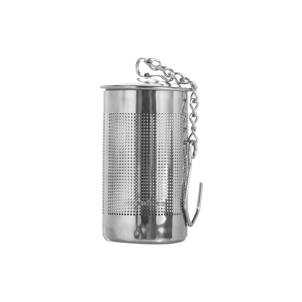 

Resistance Stainless Steel Cylindrical Multifunctional Hanging Type Tea Filter Tea Leak Tea Infuser Seasoning Filter
