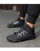 Men's Winter Non-slip Lace-up Cotton Snow Boots, Mid-top Sport Style, Couple's Edition.