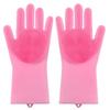 High-Temperature Resistant Silicone Dishwashing & Pet Bathing Gloves
