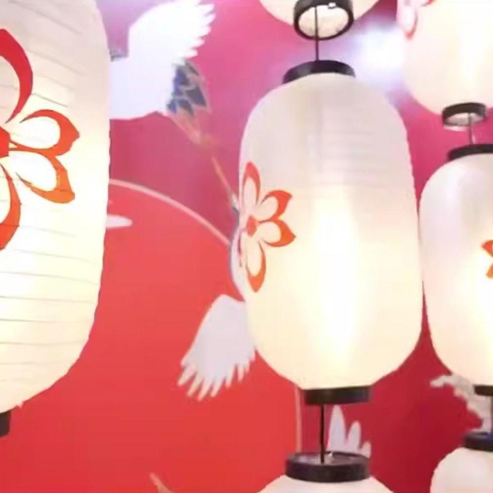 Unique Winter Melon Lantern Cloth Festival Lantern Outdoor Decoration Lantern  Sushi Festival