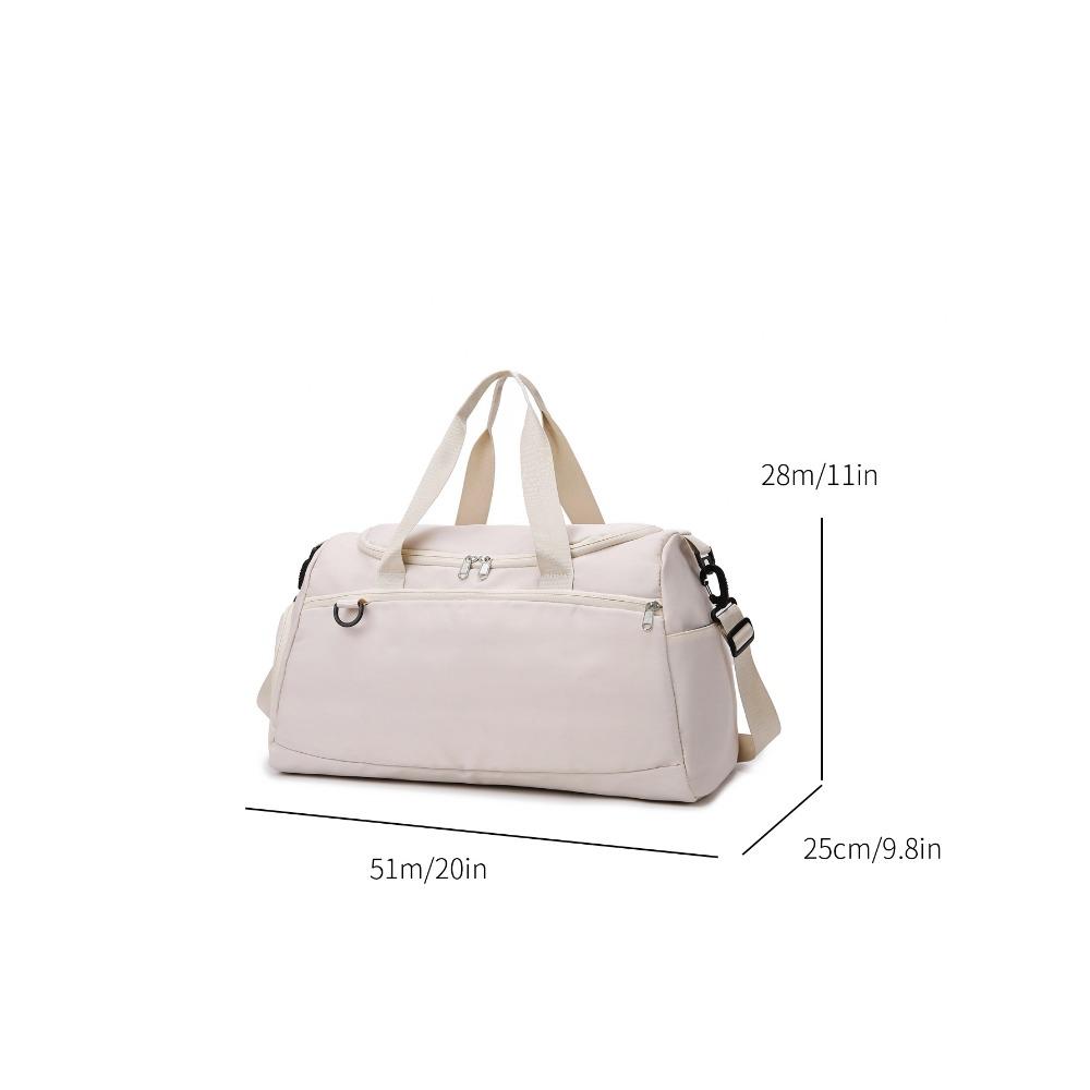 New large-capacity travel bag with shoe compartment can store dry and wet separation fitness bag leisure travel bag