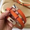 Double-Sided Head Layer Cowhide Belt Women's Fashion All-Match Four Seasons Recommended Clothes Accessories Free Size