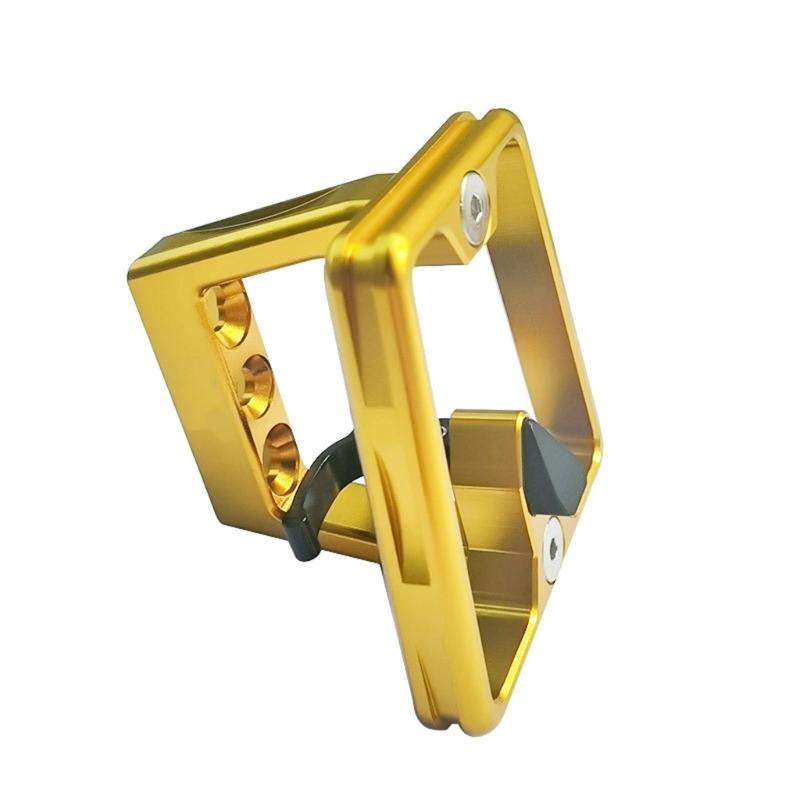 Folding Bike Front Carriers Block Bracket Aluminum Alloys Front Shelf Mount Carriers Bicycles Frame Adapter Easy To Install