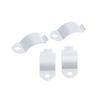 28mm-41mm Fork Chrome Headlight Mount Bracket Motorcycle Headlamp Holder Adapter