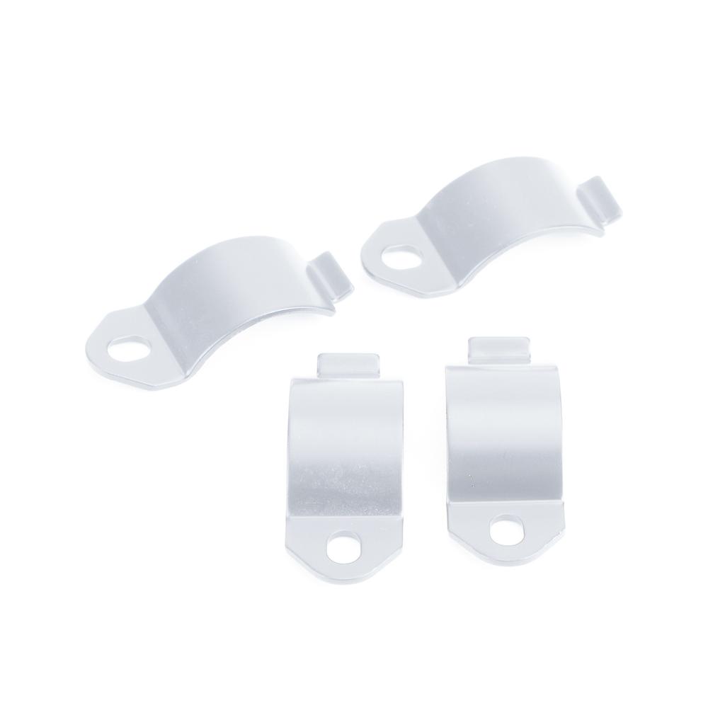 28mm-41mm Fork Chrome Headlight Mount Bracket Motorcycle Headlamp Holder Adapter
