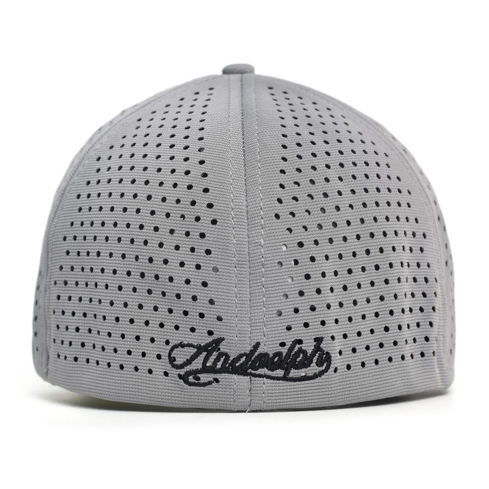 Mesh Short Brim Back Closed Baseball Cap Men Women Breathable Snapback Hats Fitted Dad Hat Adjustable Solid Trucker Style Low Pr
