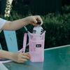 Handytasche Netz Wasserbeuteltasche Netz Umhängetasche Wasserflaschenhalter Wasserflaschenhülle Becher