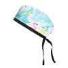 Adjustable Cotton Surgical Cap with Cartoon Print for Women and Men