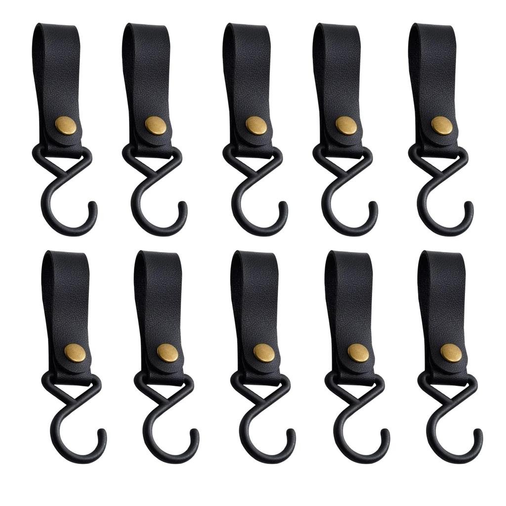 NOELAMOR Camping Hanger Hook Hanging Hook Outdoor Set of 10
