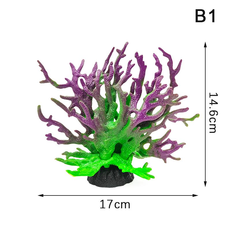 Harz Simulation Mini Korallen Micro Landschaft Aquarium Seesterne Decorartions Aquarium Dekor Ornamente Pflanzen Zubehör