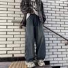 High Street Drape Wide Leg Jeans Men's Street Retro American Washed Pants Loose Casual Large Size Floor Mopping Pants