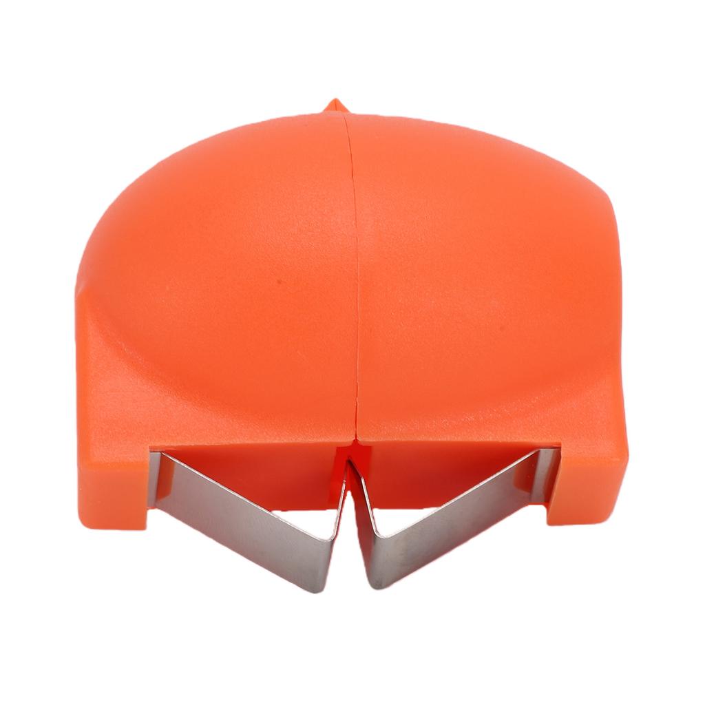 Egg Shell Opener Quickly Open Hard Boiled Or Raw Eggs Easy Press Open Egg Peeler Kitchen Tool Orange