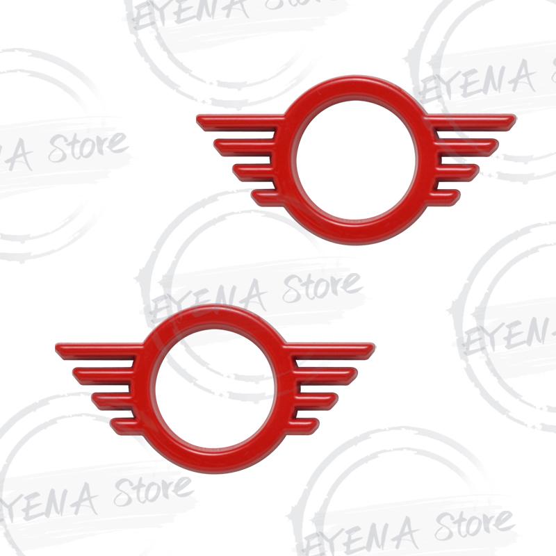 

2Pcs For Cooper R55 R56 R57 R58 R59 F54 F55 F56 F60 Logo Metal Badge Interior Stickers Car Door Window Pin Lift Lock Emblem