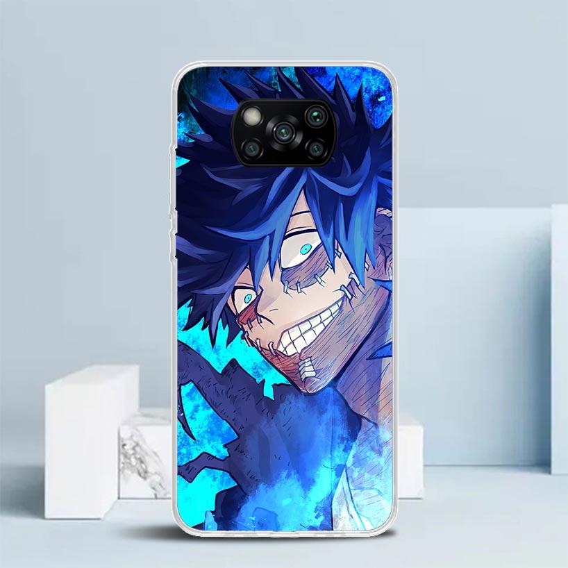 My Hero Dabi Bnha Phone Case For Xiaomi Poco F7 Ultra X5 X6 X7 Pro M7 Redmi 15C 15 13C 13 12C 12 10C 10 10A 9 9C 9A 9T Cover Poc