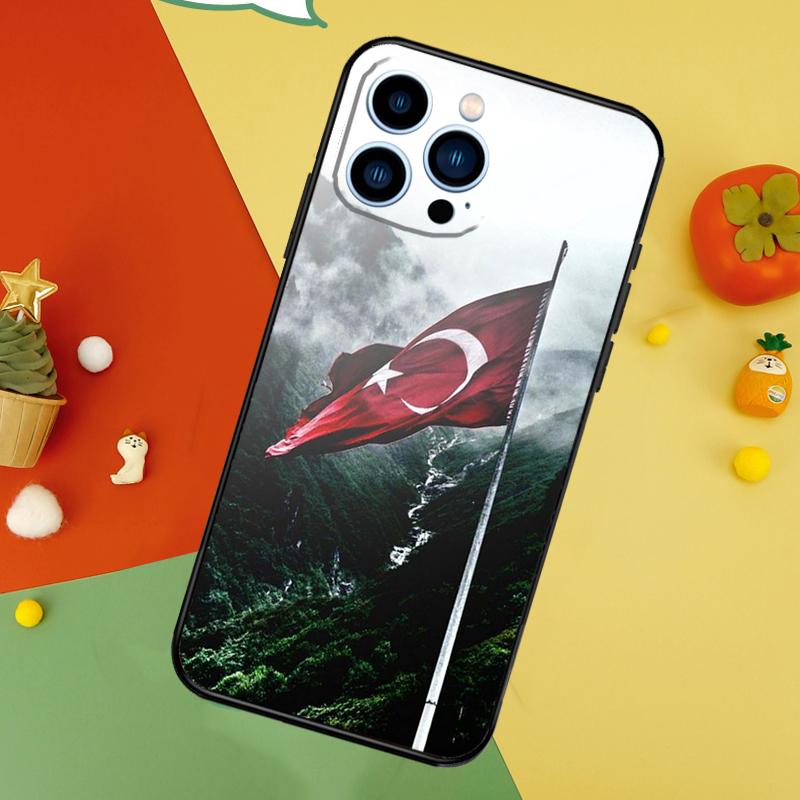 Turkey Flag Phone Case For iPhone 17 Pro Max16 15 14 13 11 12 Pro Max Plus 12 13 Mini 16e 17 Air Cover