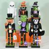 Halloween Nutcracker Figurine Christmas Decoration Standing Collectible Decor