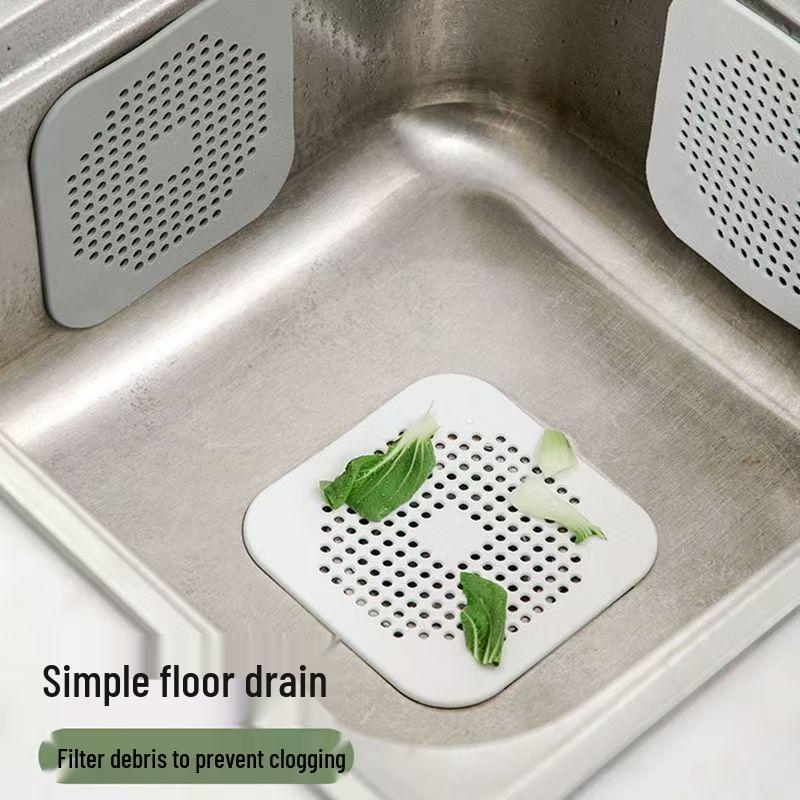 Anti-Clogging Drain Cover & Hair Filter for Bathroom & Kitchen