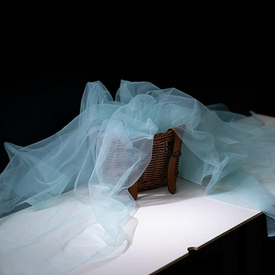 Fairy Mist Soft Tulle Fabric: Handmade Solid Color Lace Veil for Clothing DIY Projects