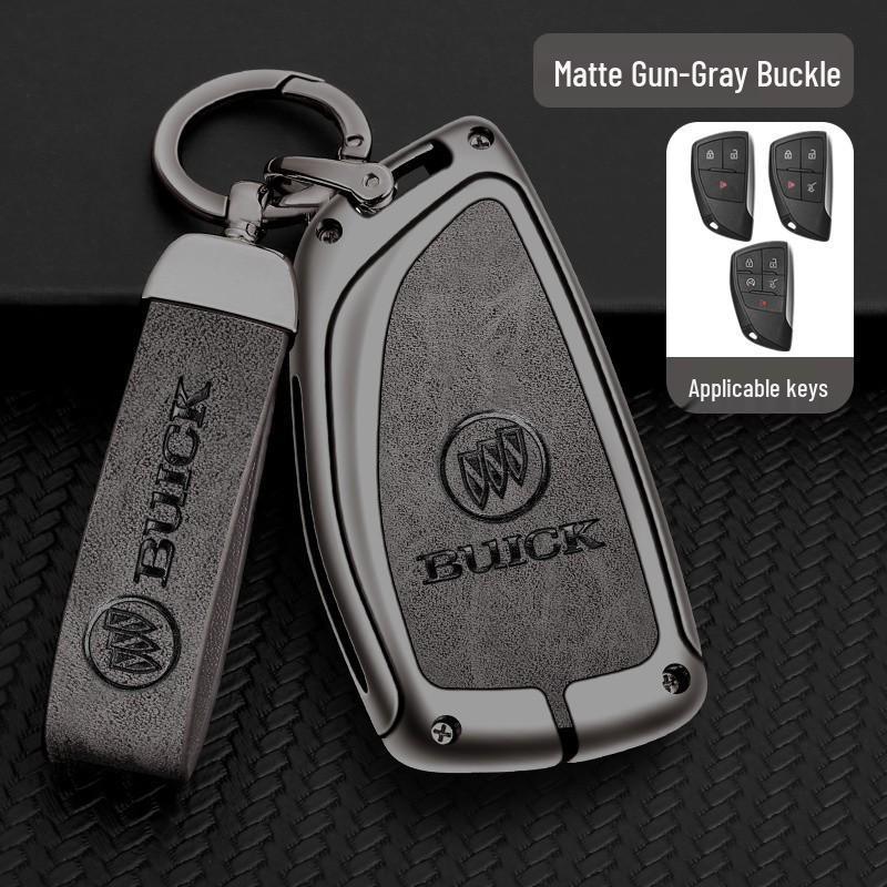 Buick Metal Key Cover for Regal, LaCrosse, Envision, GL8, and Yinglang GT.