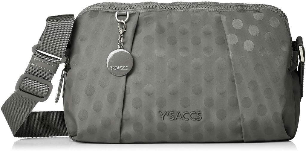 Polka Dots Pochette Gray [Isaac] Y71-03-10 Women's