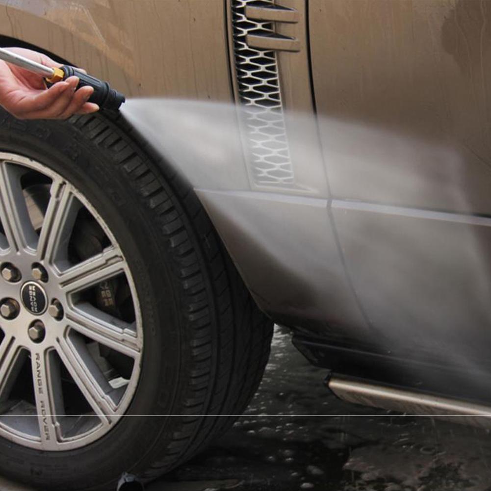 1/4" Snabbkoppling Vinkeljusterbar Högtryckstvättmunstycke Spruta Max.3000PSI för 280 380 55 58 360 Rengöringsmaskin