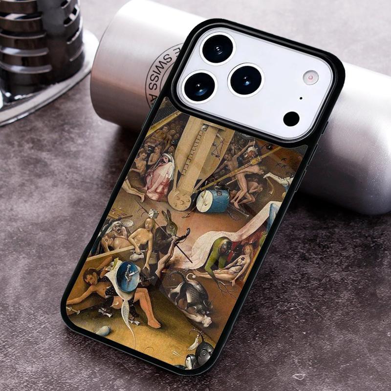 

Чохол для телефону з картиною Ієроніма Босха для iPhone 17 16 15 Pro Max Air 14 13 12 11 Plus Ударостійкий чохол iPhone 14