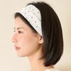 mini star hair band - ivory