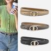 Small Fragrance Style High-end Diamond-inlaid Leather Women's Belt Cowhide with Casual Pants Jeans Women's Belt