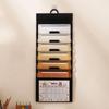 6 Pockets File Organizer Wall Mounted Expandable Accordian Pockets File Storage Bag  Magazine