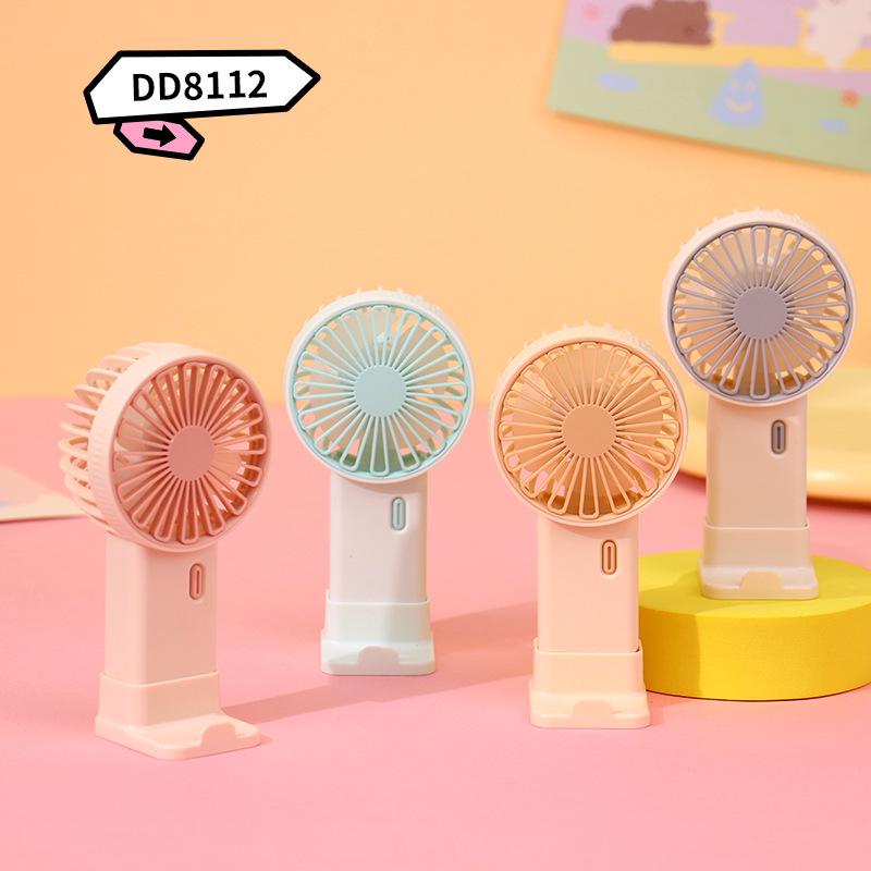 USB Mini Fan & Phone Holder: Portable Student & Children's Desktop and Handheld Fan