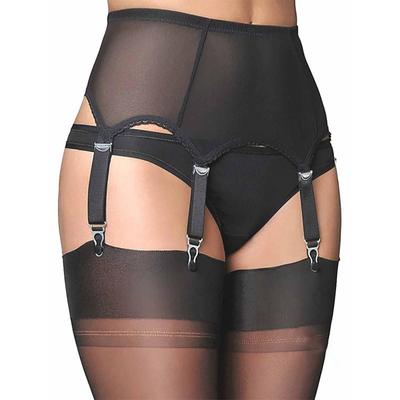 Mulheres Sexy Lace Coxa-Highs Garter Antiderrapante Ajustável Cinta-Liga