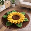 3D Sunflower Flower Carpet Home Bathroom Floor Mat Entrance Mat