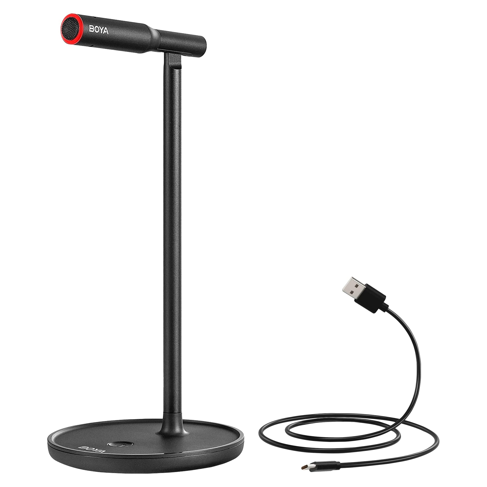 

Boya Table Stand USB конденсаторный кардиомикрофон для Windows Mac PC (по CM1)