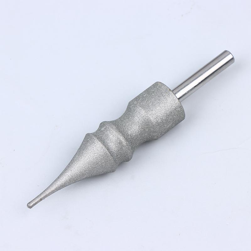 Leather Burnishing Tools, Metal Stainless Steel Sandblasting Polished Rods For Cowhide Edge Burnisher For Leathercraft Polishing