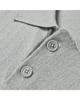 WORTHWHILE MOVEMENT Knit Polo Half Shirt (Light Gray)