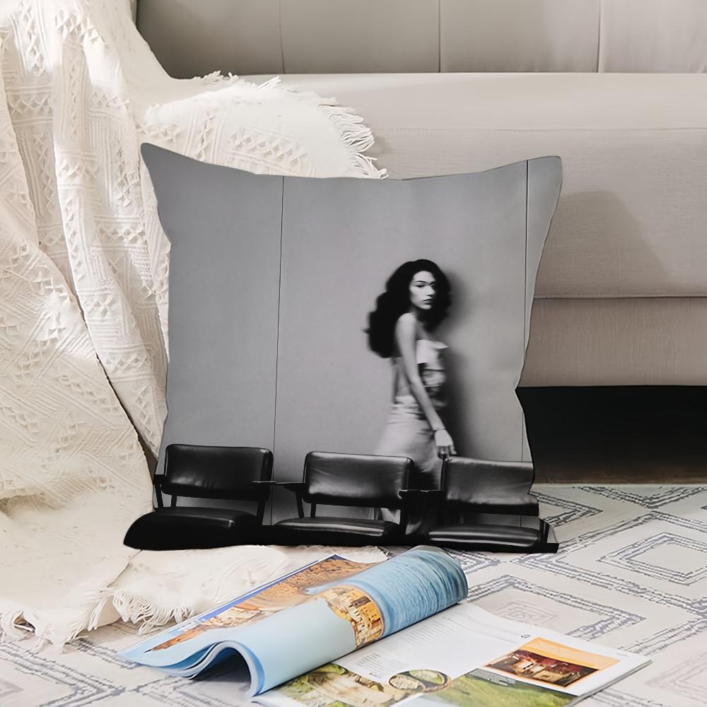 British Singer O-Olivia D-Dean Pillow Case Office Cushions Suitable For Sofa Car Bedroom Decorative Cushion Cover