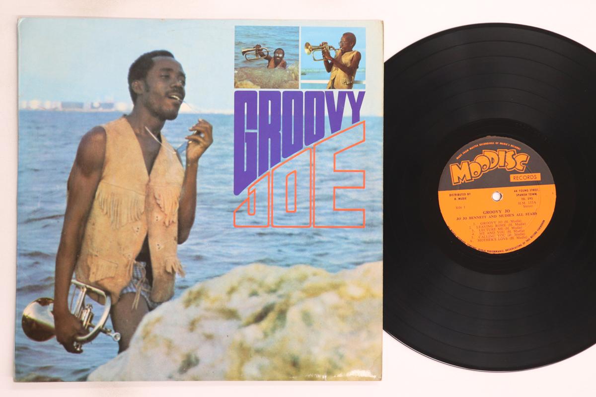 

LP Record JO JO BENNETT , MUDIES ALL STARS - Groovy Joe HM133 MOODISC RECORDS 1970 Jamaica Reggae, Ska & Dub Used