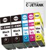Ink Cartridges for New Compatible Latest IC QR Webinar Instructions Level Store Mint Ink PG X Set of All Colors C-JETANK BCI-2300XL Canon, Ink, Chip,