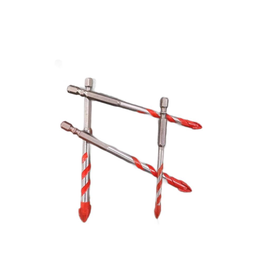 6mm Overlord Alloy Triangle Tile Drill Bit Set for Glass, Concrete, and Cement